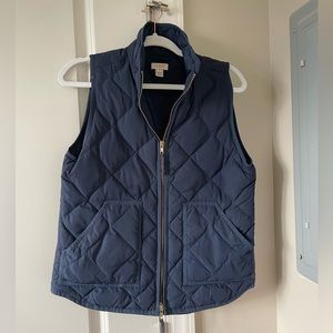 JCrew Factory Vest Blue Size Small
